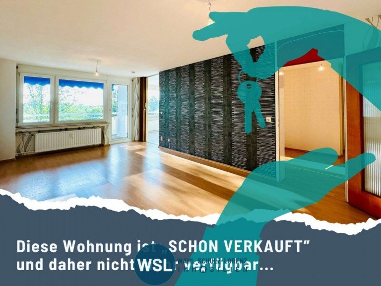  N�rtingen Etagenwohnung VERKAUFT! Barrierearme 2,5-Zi.-Wohnung mit Aufzug und Balkon in ruhiger Randlage von N�rtingen (Ro�dorf)