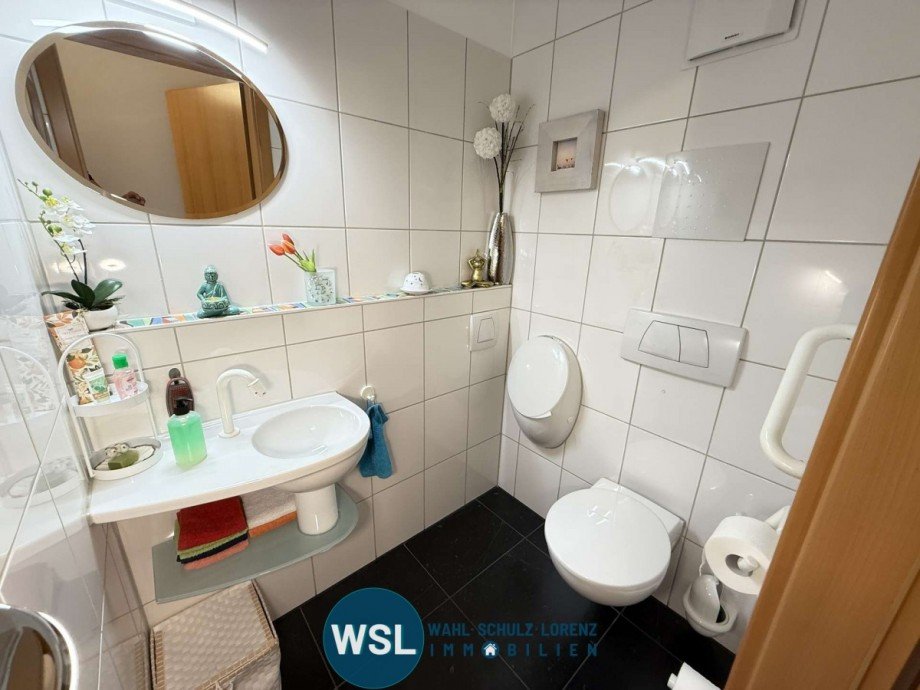 Separates WC mit Urinal Erdgeschosswohnung Kirchheim unter Teck