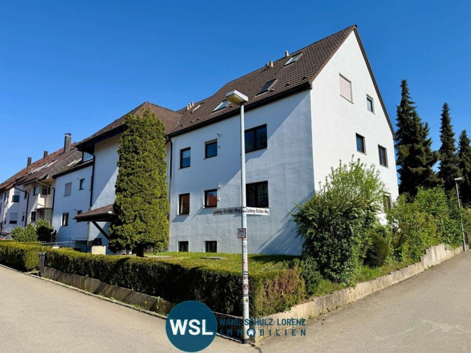 Seitenansicht Etagenwohnung Filderstadt