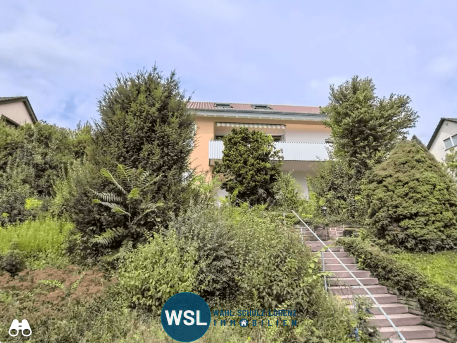 Hausansicht Maisonettewohnung N�rtingen