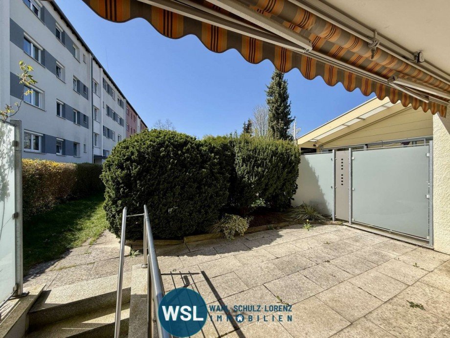 Terrasse mit Garten Reihenendhaus Reutlingen
