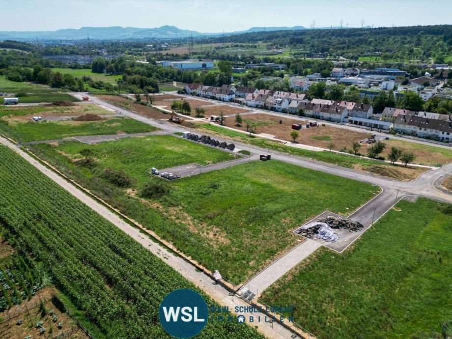 Ansicht Nord-West Wohngrundst�ck Wendlingen