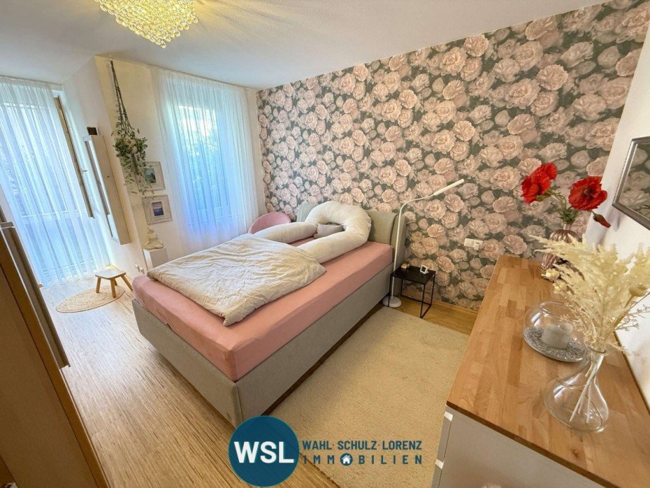 Schlafzimmer Erdgeschosswohnung Kirchheim unter Teck