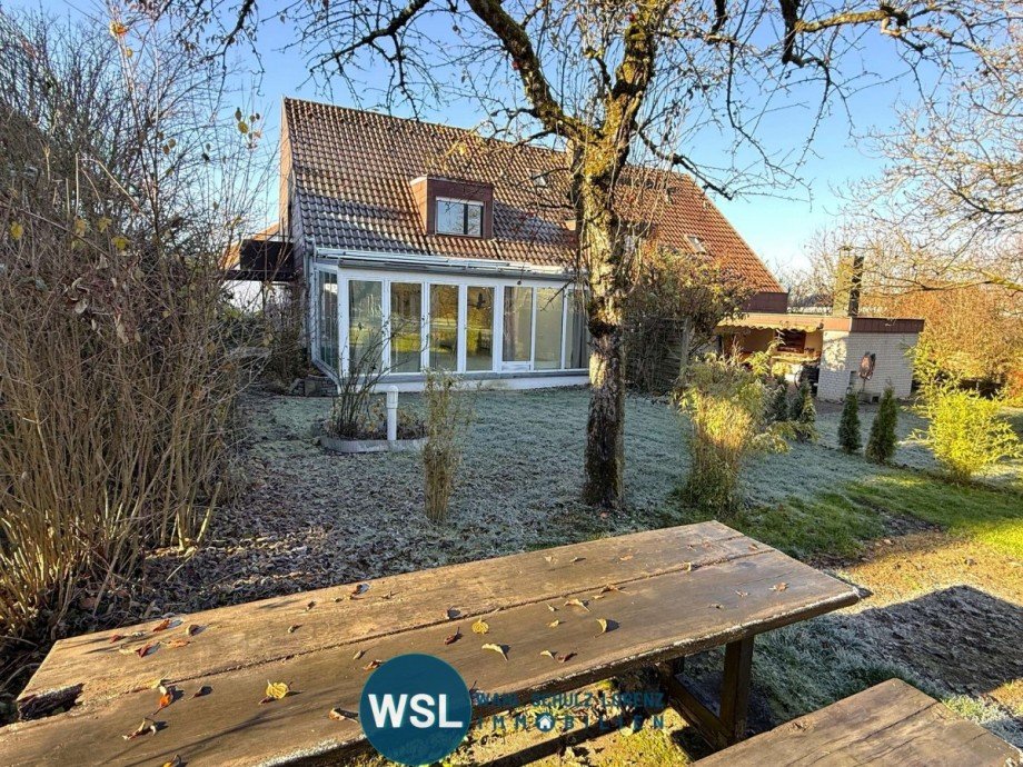 Gartenansicht Doppelhaush�lfte Kirchheim unter Teck