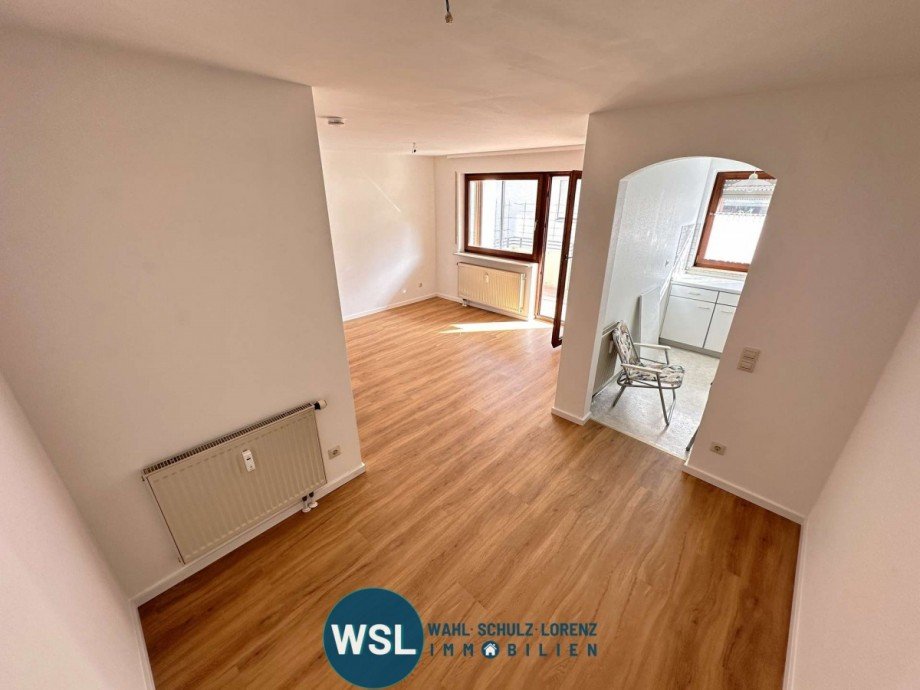 Essbereich mit Blick zur K�che und Wohnbereich Etagenwohnung Lenningen