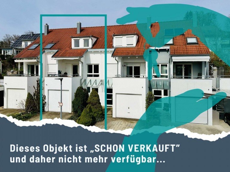  N�rtingen Reihenmittelhaus VERKAUFT! Junges Reihenhaus mit 2 B�dern und Garage in guter Innenstadtrandlage von N�rtingen (direkt am S�er)