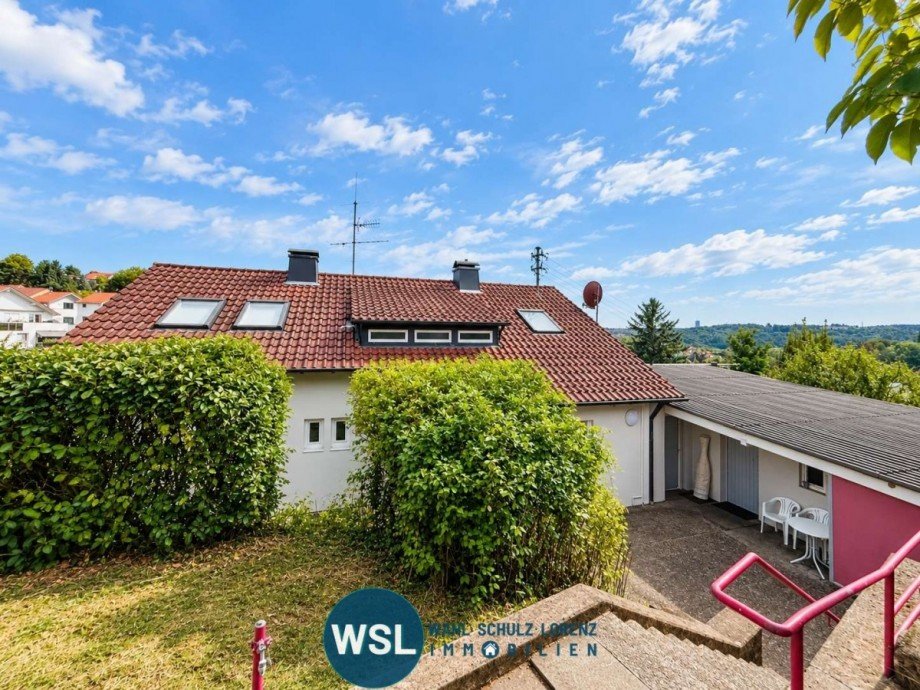 Gartenseite Mehrfamilienhaus Esslingen am Neckar