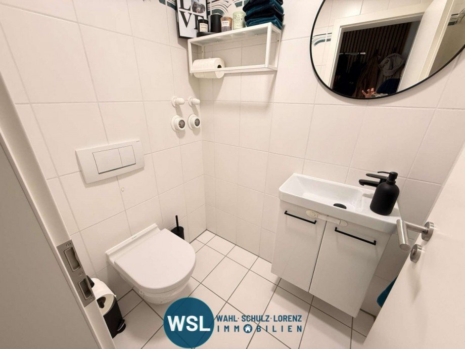 G�ste WC Maisonettewohnung Filderstadt