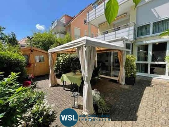 Terrasse Ansicht Erdgeschosswohnung Kirchheim unter Teck