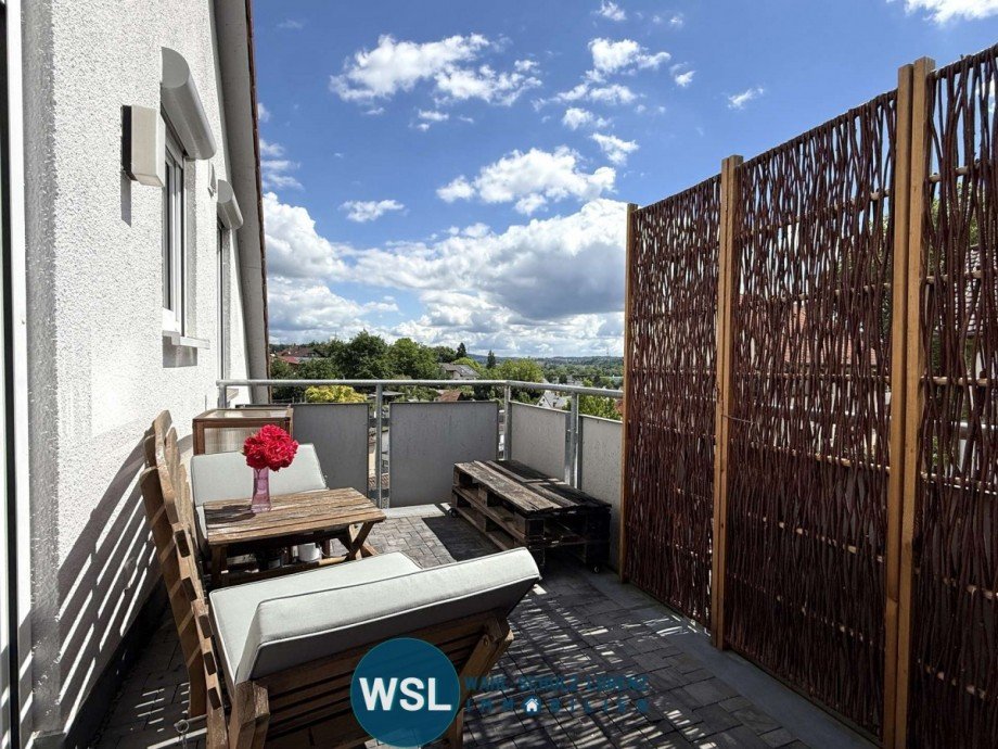 Balkon Dachgeschosswohnung K�ngen
