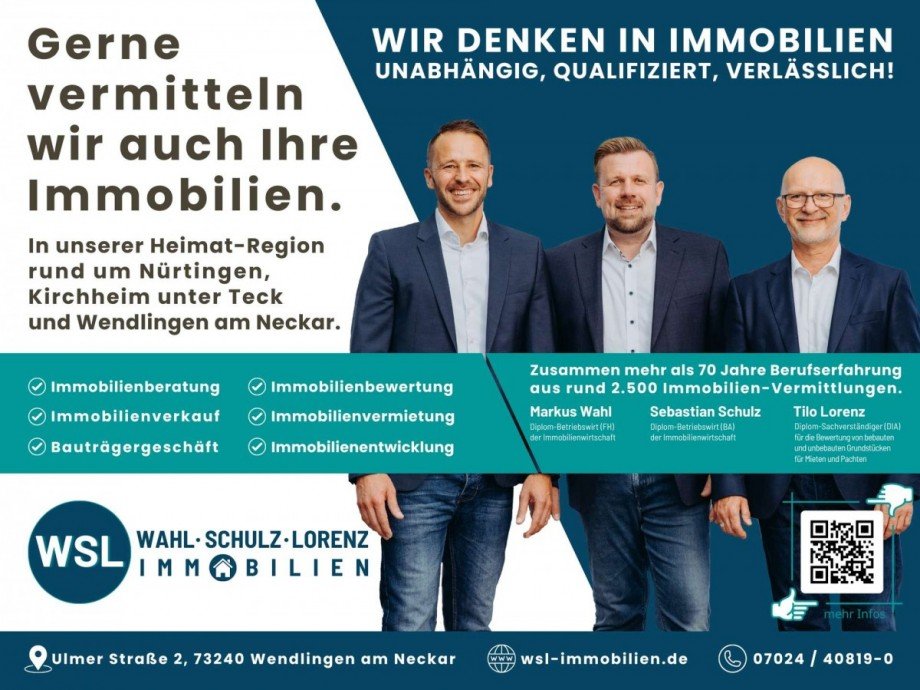 WSL_Wir vermitteln auch Ihre Immobilie Bauernhaus N�rtingen