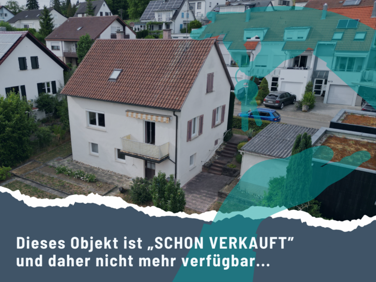  N�rtingen Haus VERKAUFT! - Freistehendes Einfamilienhaus mit gro�em Garten und Garage. N�rtingen am am S�er