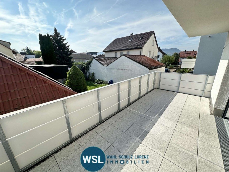 Balkon Etagenwohnung Weilheim an der Teck
