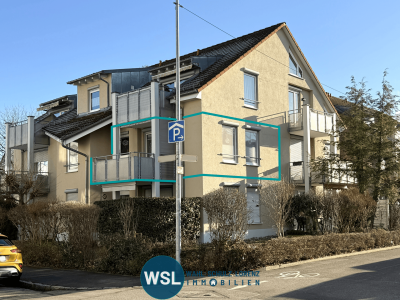 Hauptbild F�r Kapitalanleger: 3-Zi.-Wohnung mit Balkon & Stellplatz im Freien in Innenstadtlage von Wendlingen