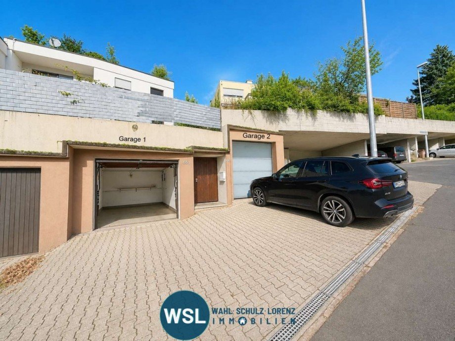 Hauszugang, Garagen Mehrfamilienhaus Esslingen am Neckar