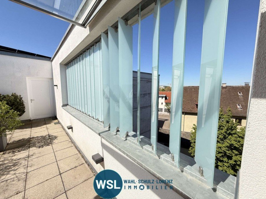 Hochwertige Licht-Fassadenelemente Penthousewohnung Kirchheim unter Teck