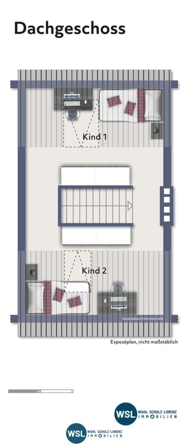 Grundriss DG Reihenmittelhaus Kirchheim unter Teck