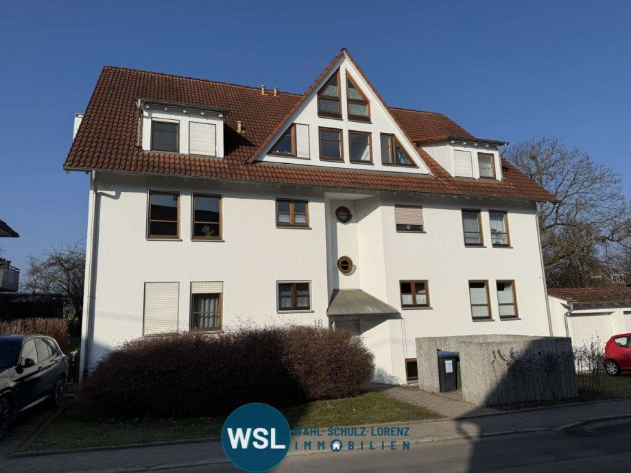 Vorderansicht Dachgeschosswohnung Kusterdingen