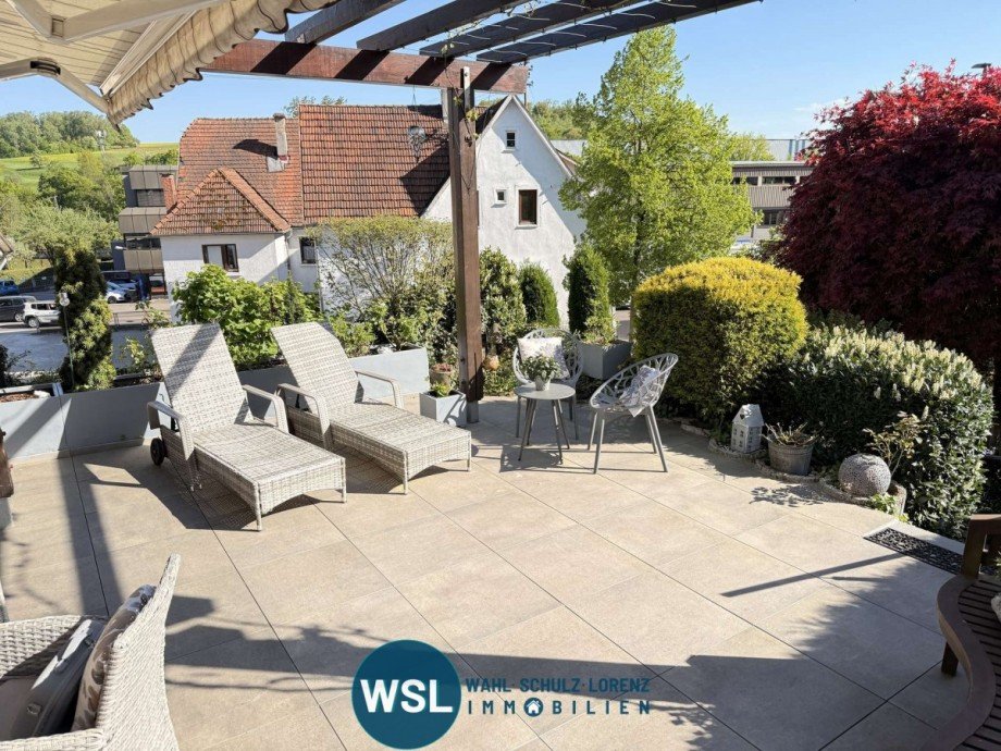Terrasse1 Einfamilienhaus Reichenbach an der Fils