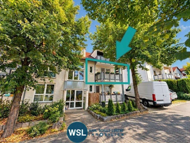 Hausansicht Kirchheim unter Teck Etagenwohnung 2-Zi.-Wohnung in ruhiger Lage mit gro�em Wohn/Essbereich, Balkon, TG-Stellplatz in Kirchheim u. T.