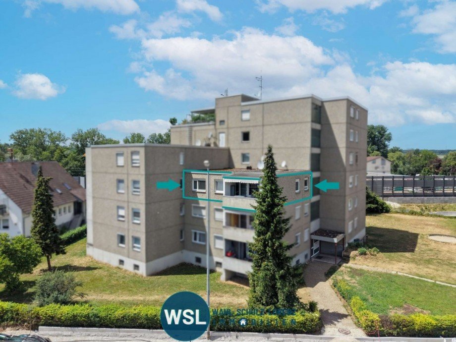 Hausansicht S�d-Ost Wohnung Oberboihingen