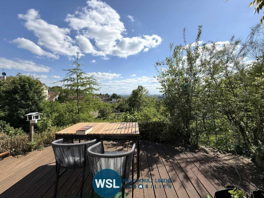 Terrasse Souterrainwohnung Esslingen am Neckar