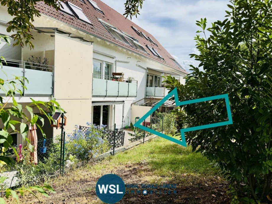 Gartenansicht Erdgeschosswohnung N�rtingen
