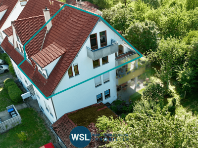 Hauptbild Charmante Maisonettewohnung mit 2 große Keller, 2 Balkone und moderner Einbauküche in Kusterdingen