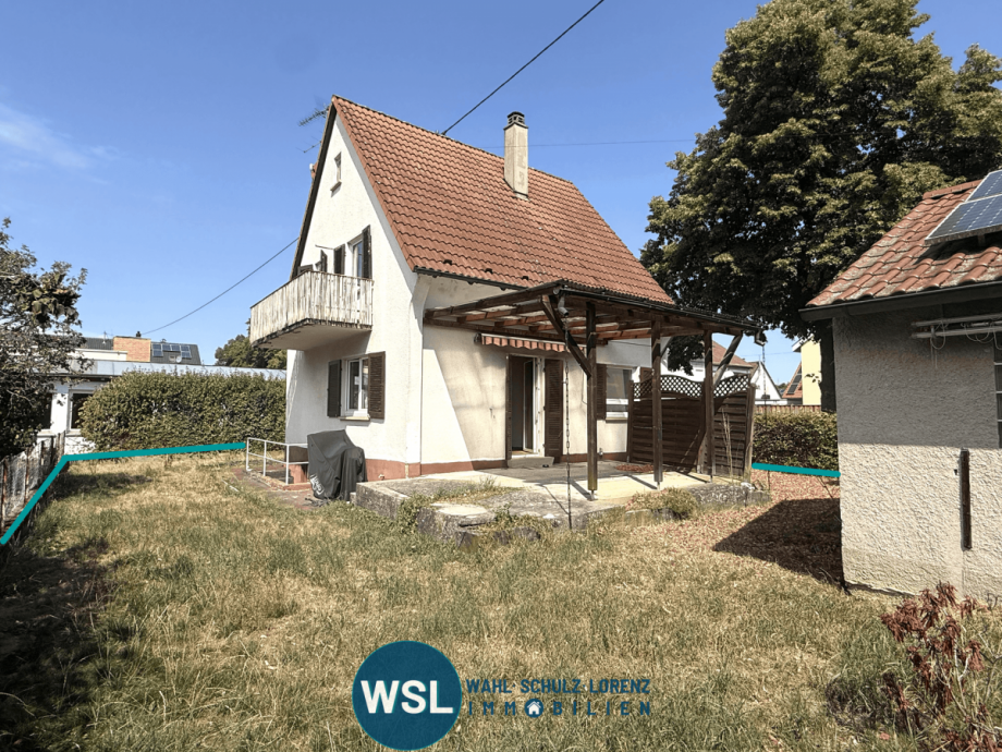 Hausansicht S�d/Ost Einfamilienhaus Wendlingen am Neckar