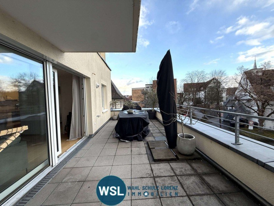 S�d-Terrasse Wohnung Wendlingen am Neckar
