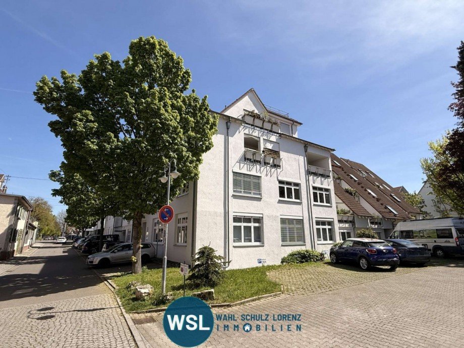 Au�enansicht Seite Etagenwohnung Kirchheim unter Teck