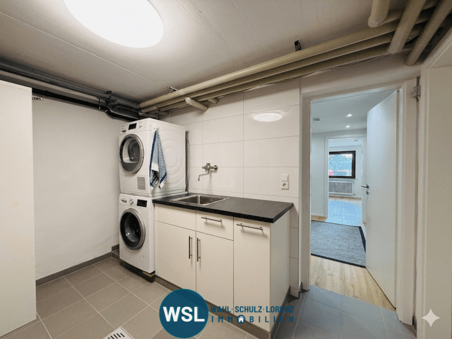 Waschk�che... Doppelhaush�lfte N�rtingen