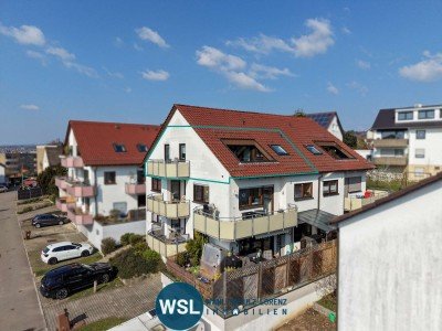 Hauptbild Attraktive 2,5-Zi.-Wohnung in Wendlingen-Unterboihingen. Nachhaltig vermietet mit Balkon, Dachterrasse & solider Perspektive