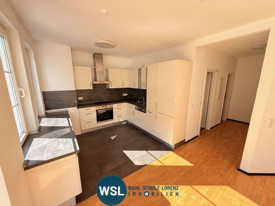 Blick in die K�che Etagenwohnung Kirchheim unter Teck