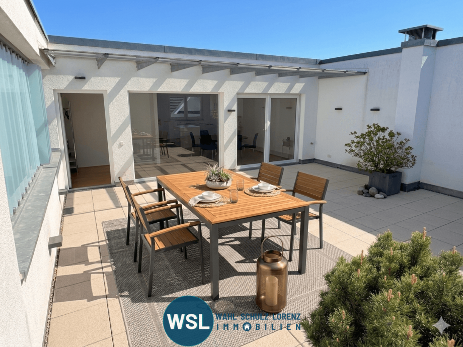 Gestaltung Patio-Terrasse Ki Penthousewohnung Kirchheim unter Teck