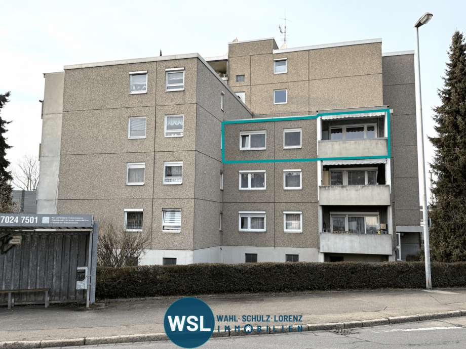 Hausansicht S�d/Ost Wohnung Oberboihingen