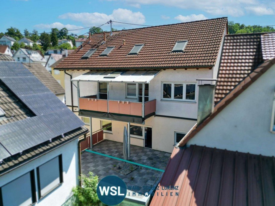 Hausansicht Nord-West Mehrfamilienhaus Wernau (Neckar)