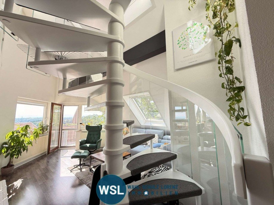 Wendeltreppe Maisonettewohnung Filderstadt