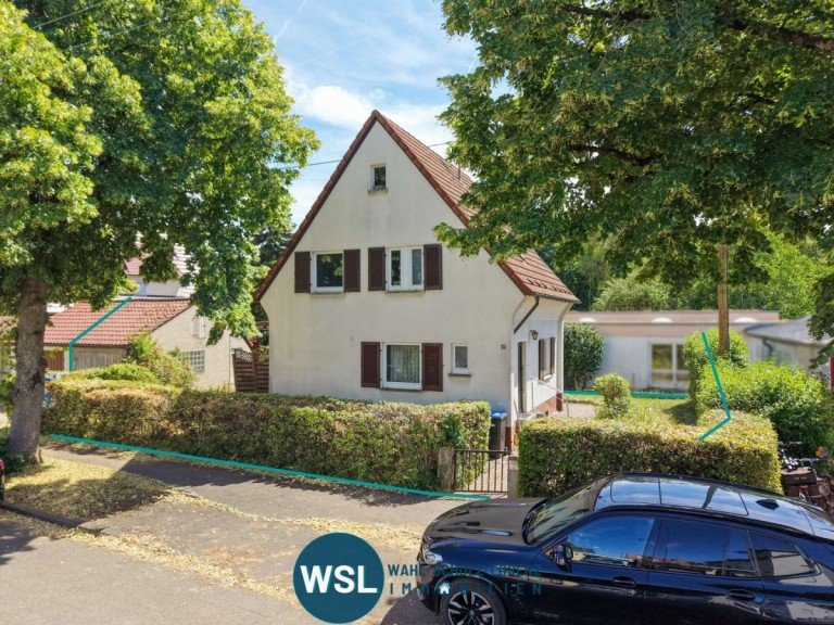 Hausansicht Nord Wendlingen am Neckar Einfamilienhaus F�r kleine Familien & Paare: Freistehendes 50er-Jahre-Haus mit viel Potenzial. Ideal f�r Renovierer!