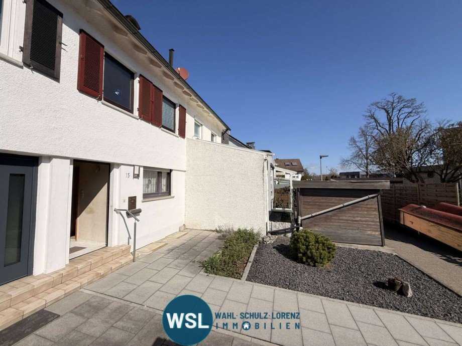 Hauseingangsbereich Reihenmittelhaus Kirchheim unter Teck
