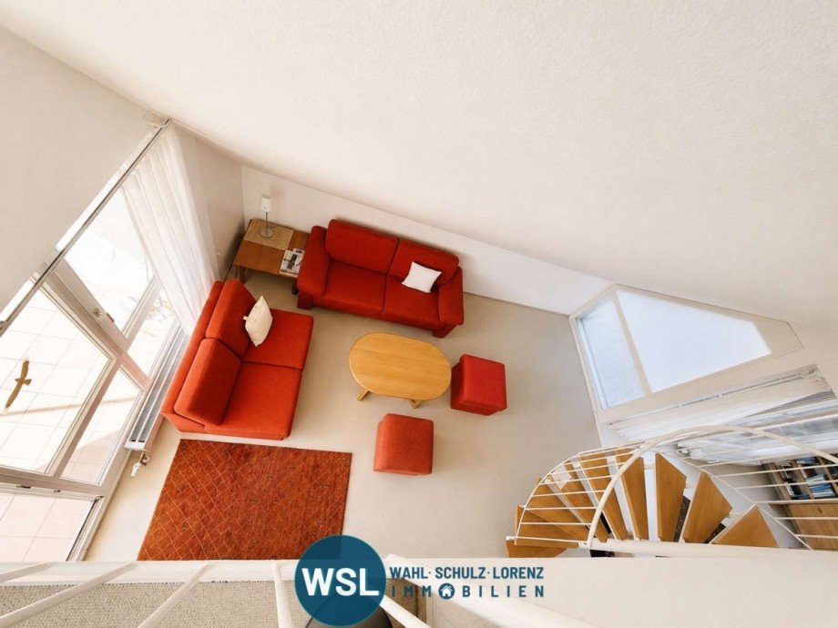 Blick von der Galerie Dachgeschosswohnung Filderstadt