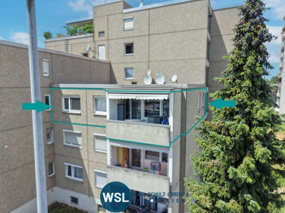 Ansicht S�d-Ost Wohnung Oberboihingen