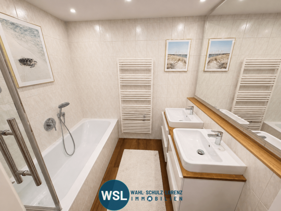 Badezimmer Maisonettewohnung Filderstadt