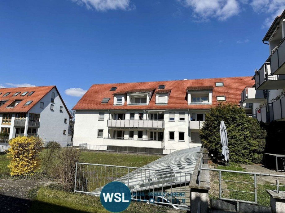 R�ckansicht Etagenwohnung N�rtingen