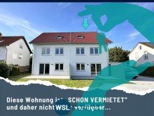 VERMIETET VERMIETET! ERSTBEZUG neue, moderne und energiesparende DHH in familienfreundlicher Ortsrandlage