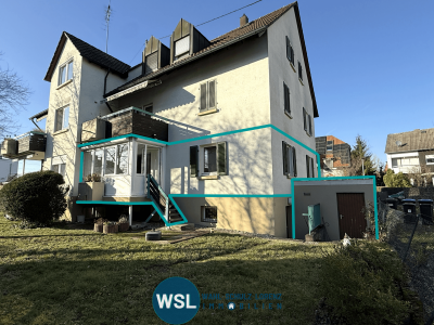 Hauptbild 3,5-Zimmer-Wohnung im EG nebst Garage, Kfz.-Stellplatz & Hobbyraum in guter Stadtlage von Wendlingen