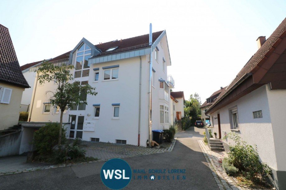 Eingangsansicht, Stellplatz Etagenwohnung Gro�bettlingen