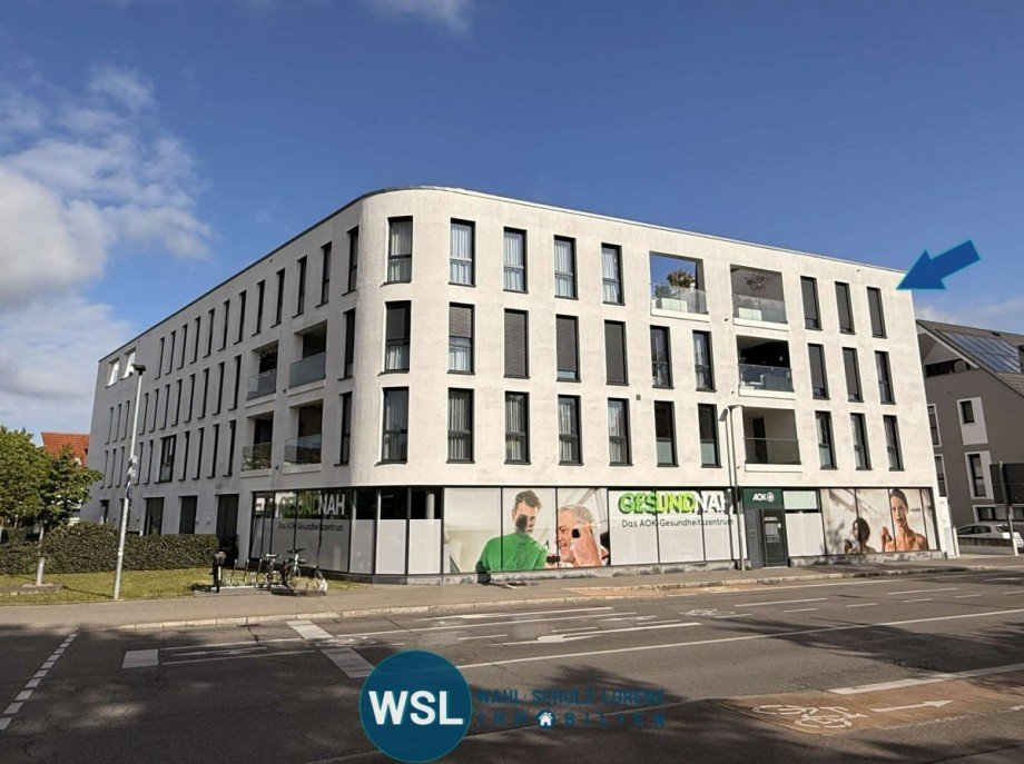 Au�enansicht Penthousewohnung Kirchheim unter Teck