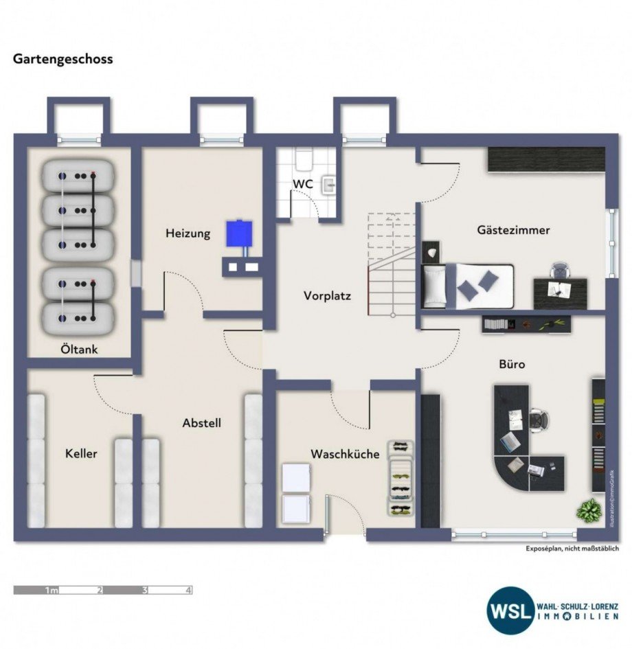 Exposeplan-KG Einfamilienhaus Wannweil