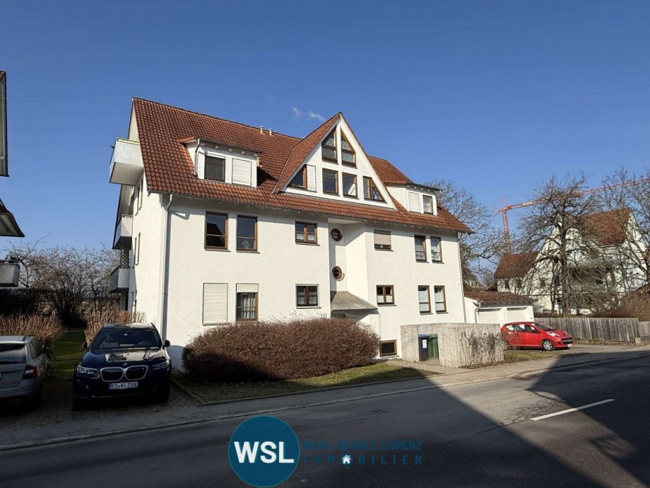 Vorderansicht Dachgeschosswohnung Kusterdingen
